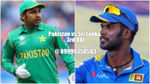 Pakistan vs Sri Lanka, 3rd ODI