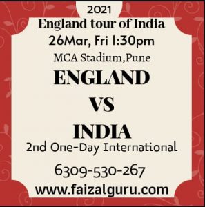 India vs England Prediction 2nd ODI, Dream 11 Team