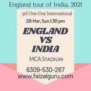 India vs England Prediction 3rd ODI, Dream 11 Team