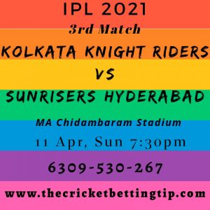Hyderabad vs Kolkata Prediction 3rd Match, Dream 11 Team