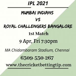 Mumbai vs Bangalore Prediction 1st Match, Dream 11 Team