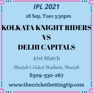 KKR vs DC, 41st Match - Prediction and Sessions - Dream 11