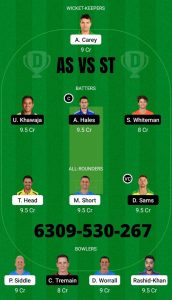 ADS vs SYT, 28th Match- Prediction and Sessions- Dream 11