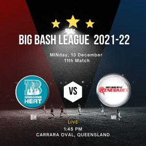 BRH vs MLR, 11th Match- Prediction and Sessions