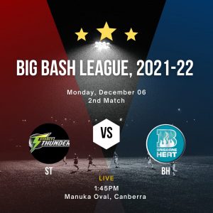 SYT vs BRH, 2nd Match- Prediction and Sessions