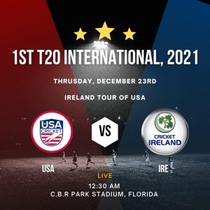 USA vs IRE, 1st Match- Prediction and Sessions