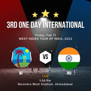 IND vs WI, 3rd Match- Prediction