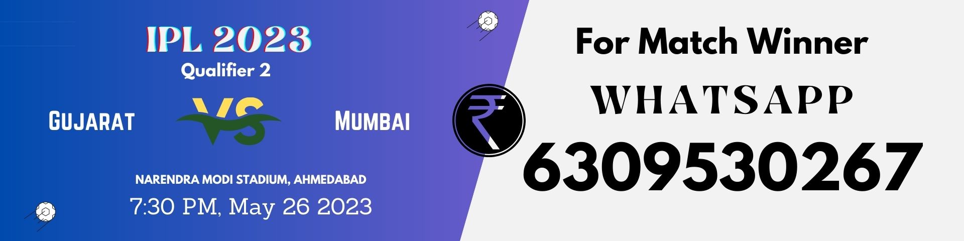 Gujarat vs Mumbai Qualifier 2 on May 26, 2023